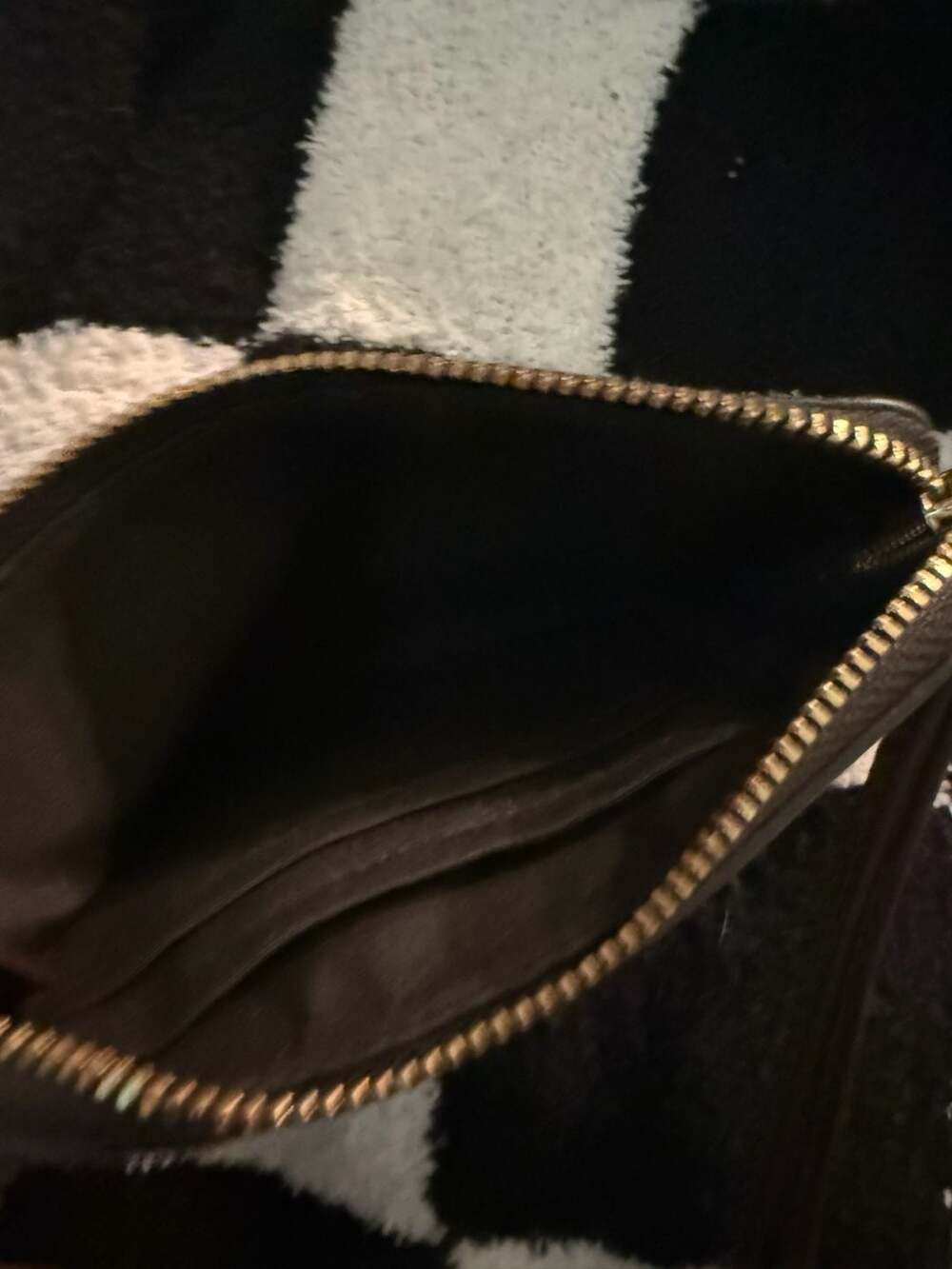 Coach Signature Canvas Small Wristlet in Khaki/Brown - Picture 5 of 5